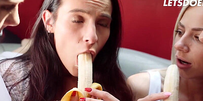 Florane Russell & Lexi Dona End Up Licking & Fingering After Girls Party - A GIRL KNOWS