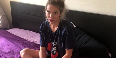 Sister-in-law caught masturbating