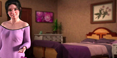 Anime babe bends down and gets fucked hard from behind