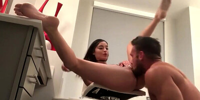 Step Brother Takes Advantage of little Sister