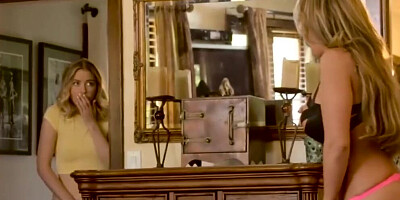 Twistys - Big tit stepmom Richelle Ryan punishes lil Chloe Cherry