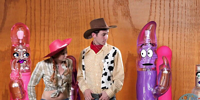 Veruca James Gets To Play With Woodie And Jessie - Sex Toy Story - Dani Jensen