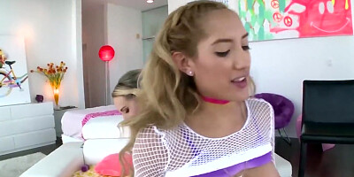 Chloe Amour Gapes for Cali Carter and Mike Adriano