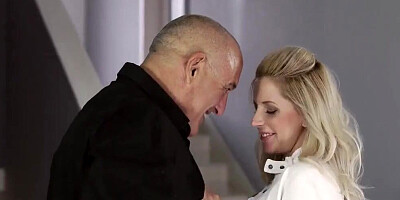 OLD4K. Teen elegant miss gladly gives herself to tender old male