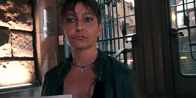 Inked German MILF is filmed during sex with her gifted partner