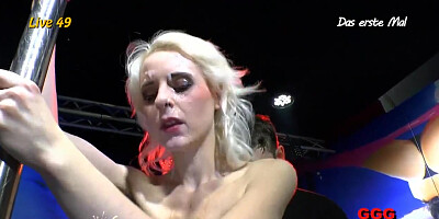 Skinny Blondie Pounded Hard and Creamed