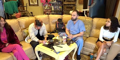 Aria Nicole Gets Lesbian Conversion Therapy From Nurses Channy Crossfire & Genesis With Doctor Tampa