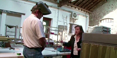 German MILF Mom in Stockings Seduces to Fuck