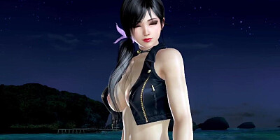 Dead or Alive Xtreme Venus Vacation Kokoro Dolphin Wave Collab Outfit Nude Mod Fanservice Appreciati