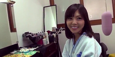 Young Japanese nurse lets you see what's hidden beneath her uniform