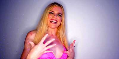 Nikki Sweet gets her mouth and cunt fucked by a huge penis