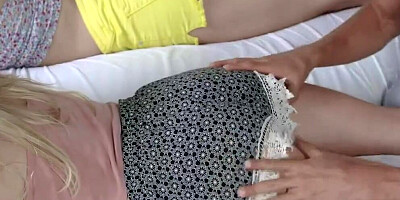 Family Strokes - Helping my Horny Stepbro Fuck my BFF