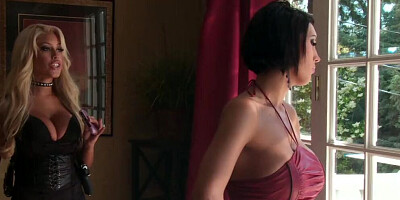 Dylan Ryder sharing a thick delicious cock with busty Bridgette