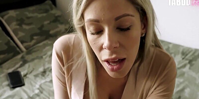 Cheating cougar is on the phone with husband while fucking