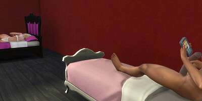 I Fucked my girlfriend's horny sister, huge cumshot on her cute face - The sims 4