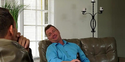 FamilyHookUps - Horny Teen Rides Dads Friend