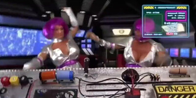 Busty Mature Aliens Deauxma & Brooke Tyler Have Space Sex!