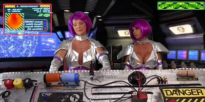Busty Mature Aliens Deauxma & Brooke Tyler Have Space Sex!