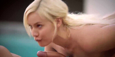 Naughty Blonde Fucks her Sisters Man to make her Jealous