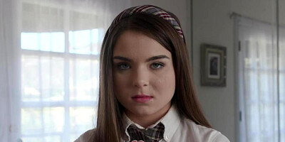 Submissive schoolgirl Megan Marx is fucked by a kinky professor