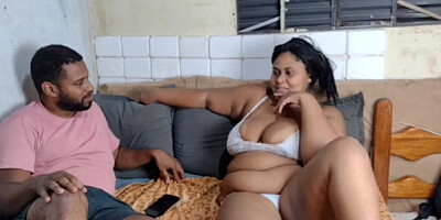 STEPSON INVITES HIS STEPMOTHER TO PLAY AND FUCKS HIS HOT