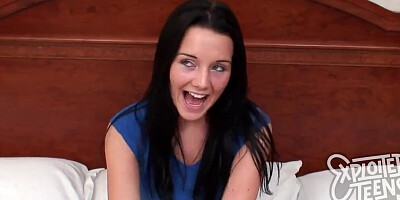 Damn this girl is only 95lbs and 18 years old