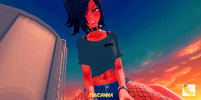 Busty anime chick is craving for some hard pussy nailing