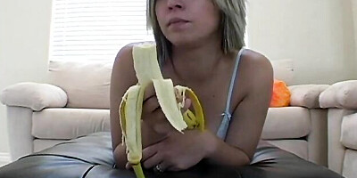 Engaging angel's banana smut