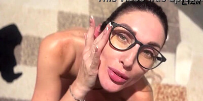 Stepmom fucked stepson after watching film