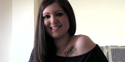 Latina loves to swallow