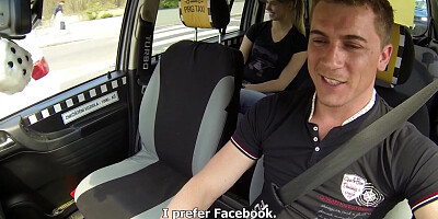 Czech Taxi - Ash-Ash-Blonde Teen gets ride of her LIFE