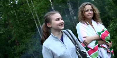 Orgy fucking with dirty teenagers