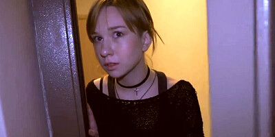 Naive gal satisfies sexual needs of hung debt collector