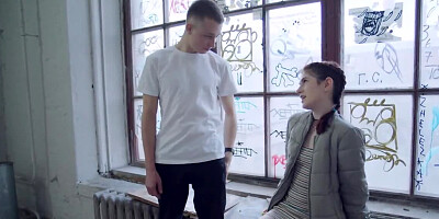 Juicy girl gets brutally fucked by a horny stepbrother