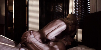 Remarkable babe Kenna James rides that hard cock so nicely