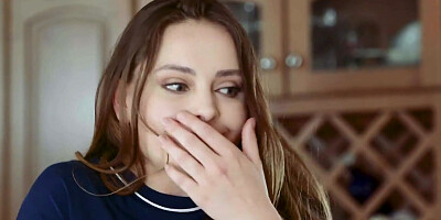 Aften Opal gets naughty and this horny stud bangs her