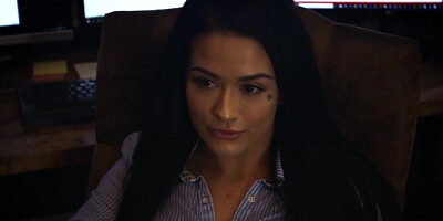 Astonishing MILF is scissoring with her stepdaughter on the couch