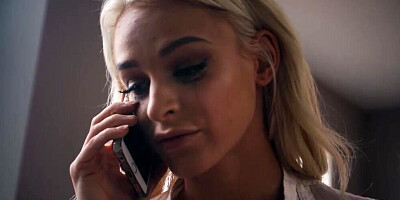 Astonishing MILF is scissoring with her stepdaughter on the couch