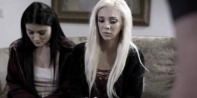 PURE TABOO Corrupt Cop Blackmails and Fucks Two Teen Sluts