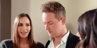Brazzers - step sisters sissor and fight over dick