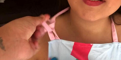 My stepmother loves to do cleaning very sexy and bitch - Spanish porn