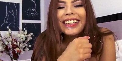 Cumshot compilation - Cute babes are making their boyfriends squirt showers