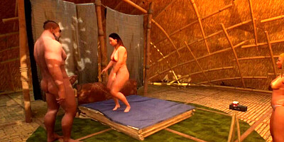 Big Booty Anime Doll Gets Her Hole Nailed with Dude's BBC