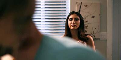 Two hot dolls are sucking off and banging a single lucky dude in a threesome