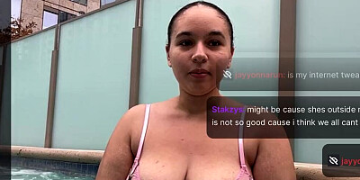 TWITCH NUDY HOT TUB STREAM AAMIRA FAITH ARDALAN