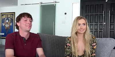 MyVeryFirstTime Blonde Step Sister Dakota Bleu first Time Camera Fuck
