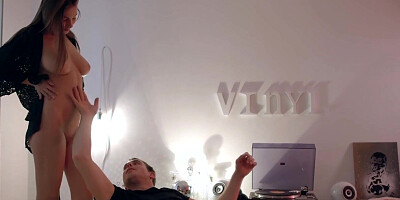 JOYMII - Naturally Stacked Connie Carter Sits On Her Boyfriend's Face Before Riding His Fat Cock