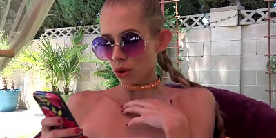 Kinky teen likes it rough