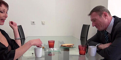 Tattooed MILF Catalya is fucked in the ass by a partner