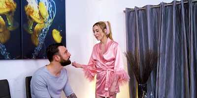 Fantasy Massage: Big cocked guy enjoys massage by squirter sister-in-law on PornHD